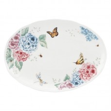 Lenox Butterfly Meadow Hydrangea Large Oval Platter LNX7759
